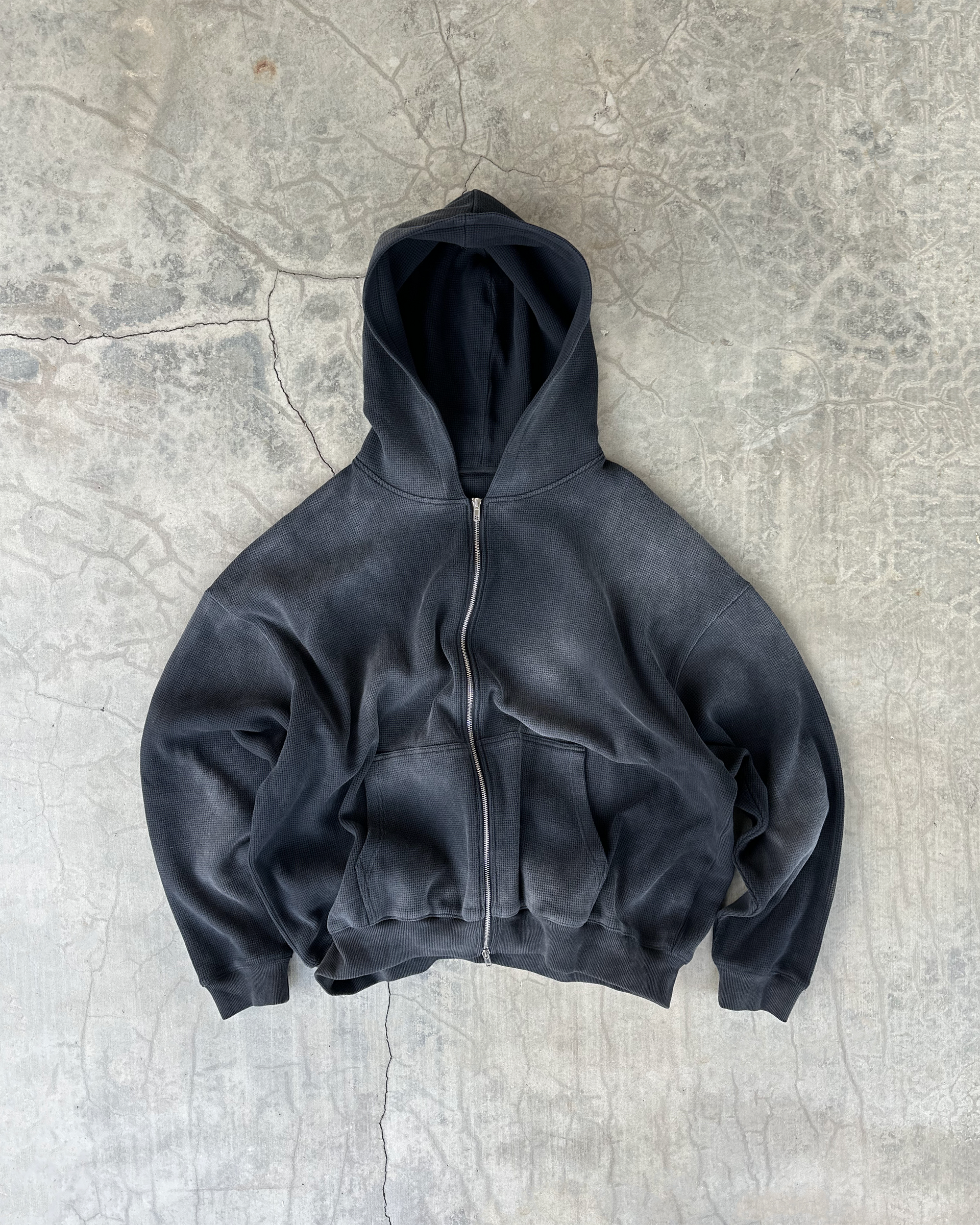 トップス BAD BLOOD Sun faded hooded zip-up MUSINSA | BADBLOOD Sun Faded 2 Hooded Zip-Up - Black