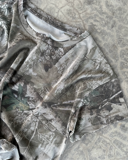 RB007 Cropped Camo Tee