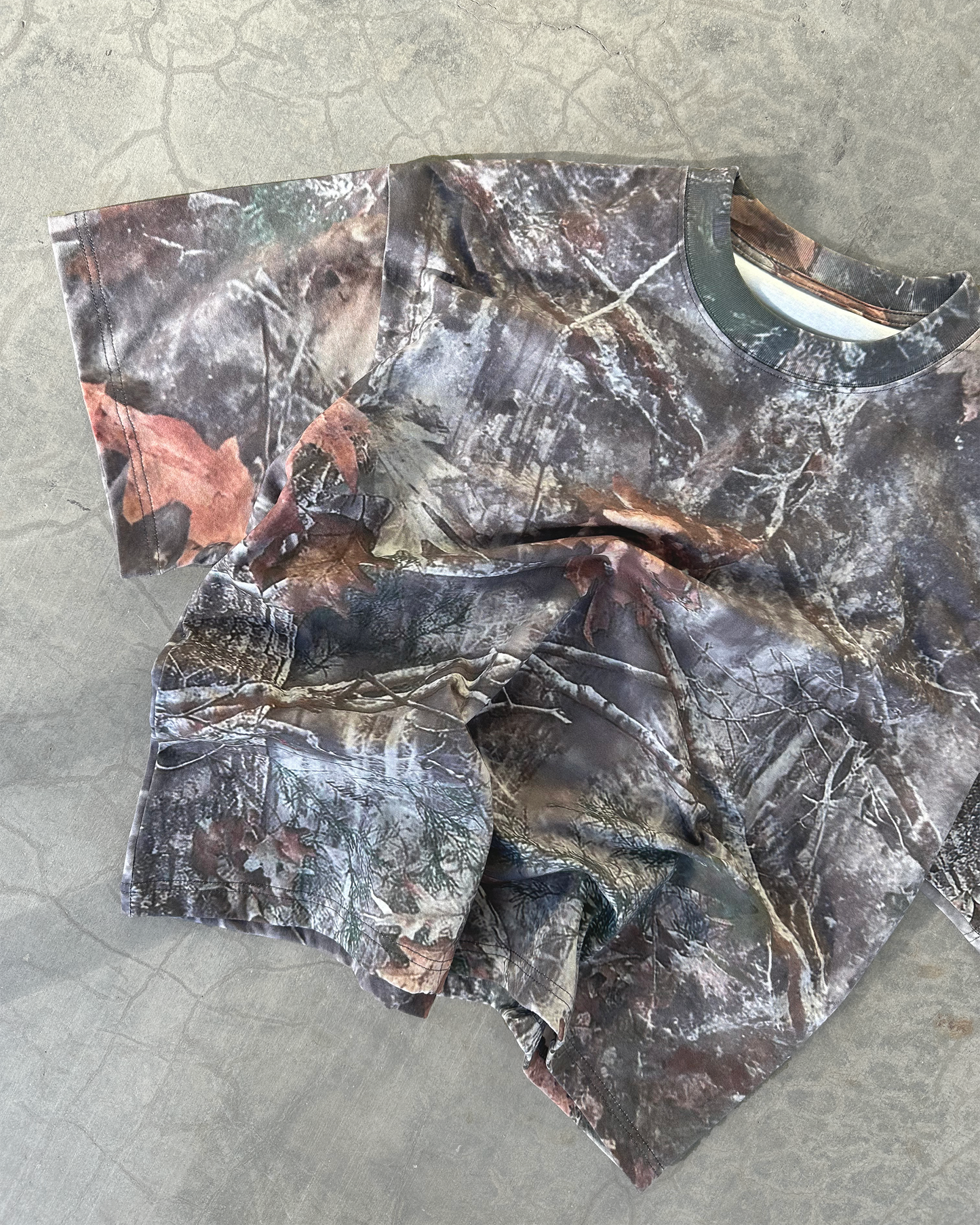 Boxy Camo Tee