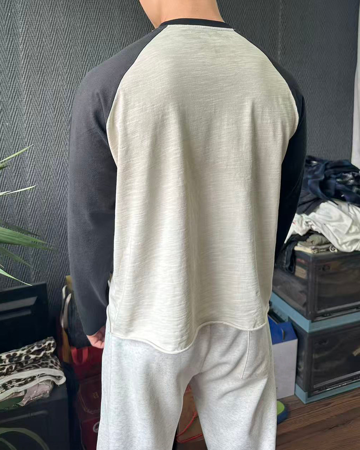 Raglan Slub Long Sleeve