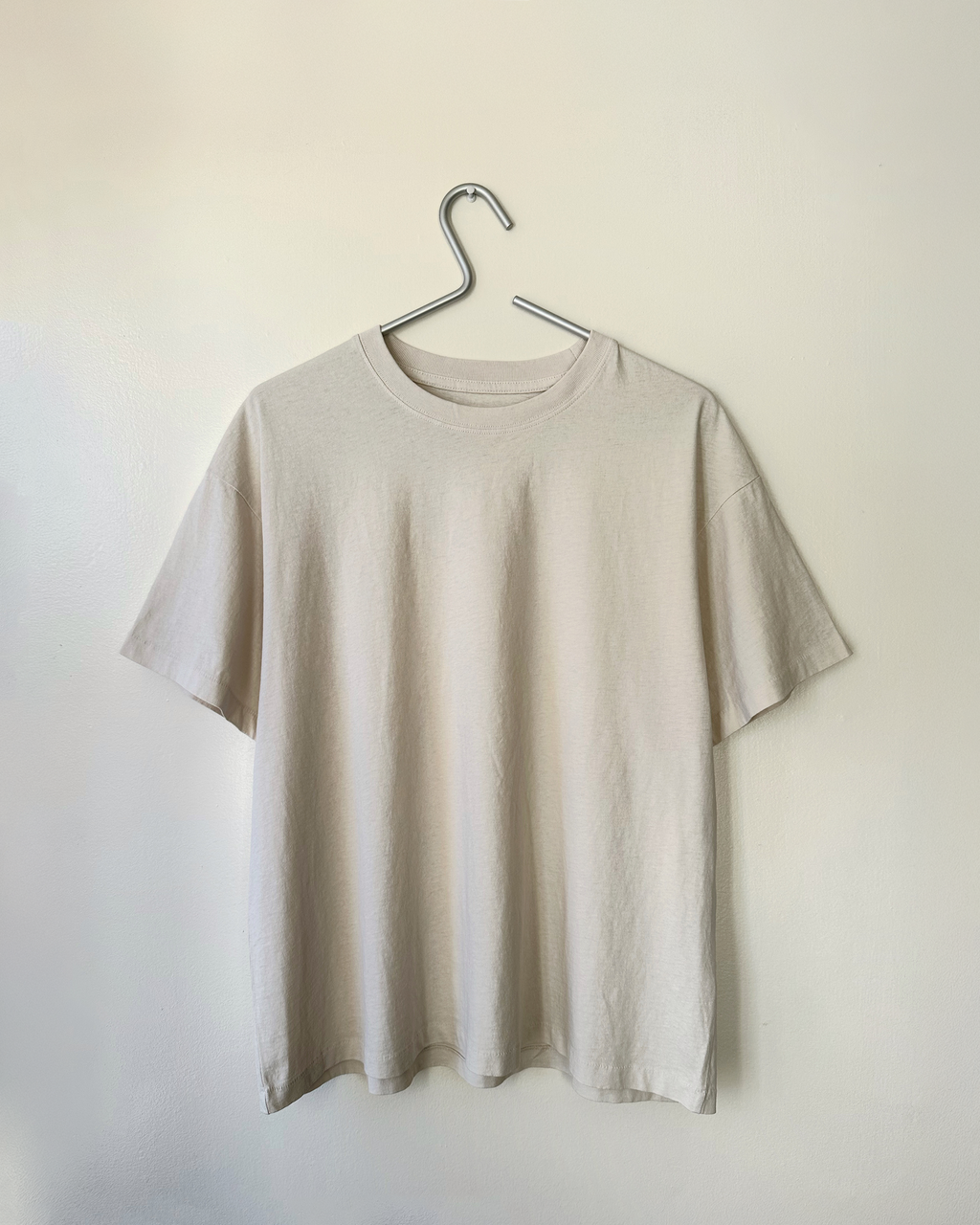 180GSM Vintage Tee Vintage Beige