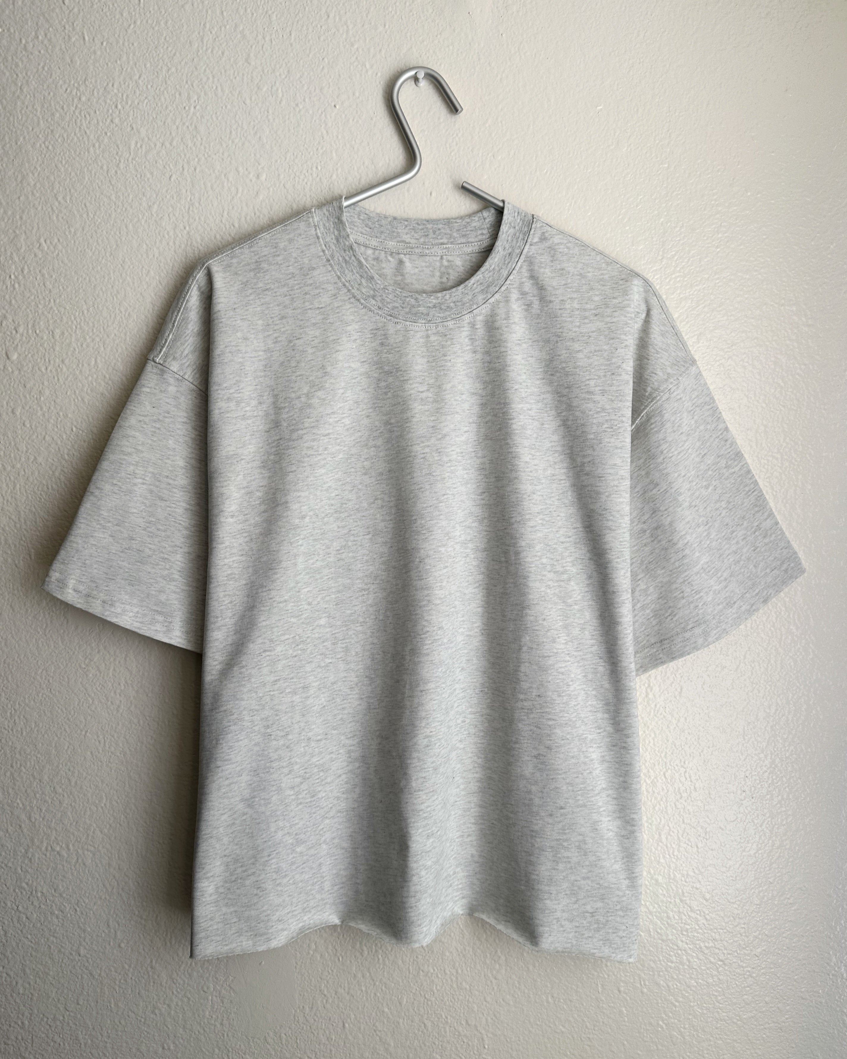 Oversized Raw Hem Tee