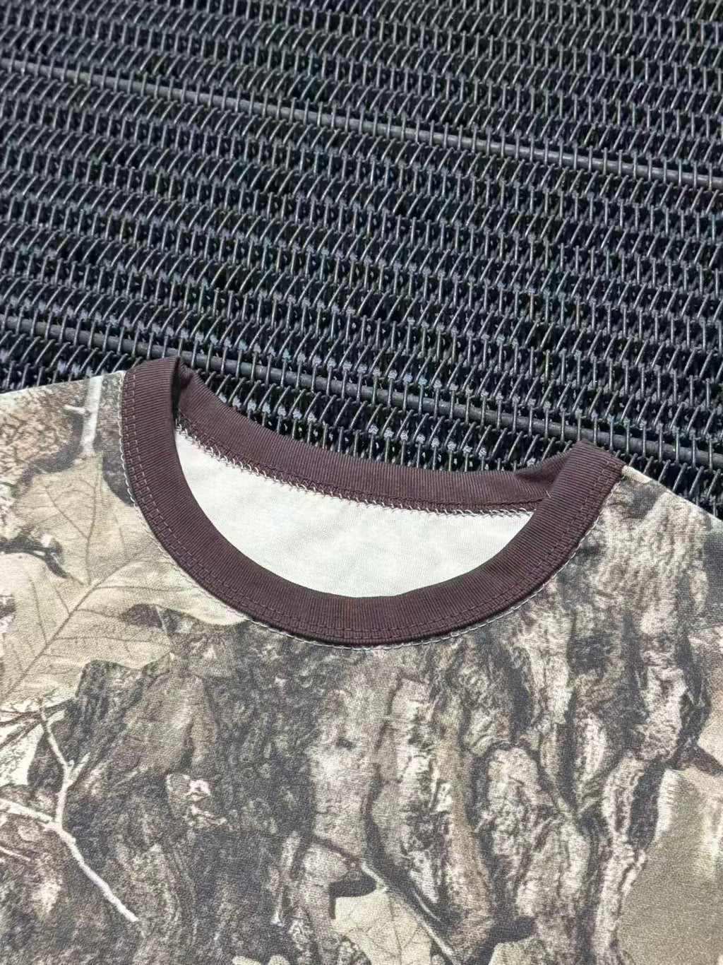 Ringer Camo Tee