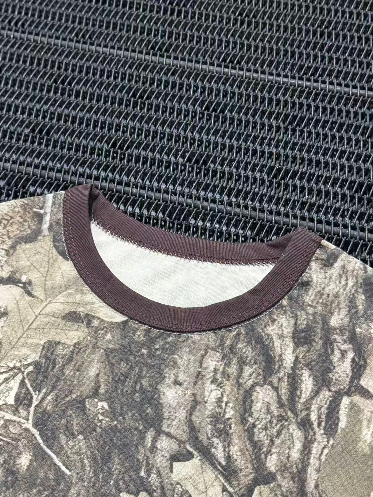 Ringer Camo Tee