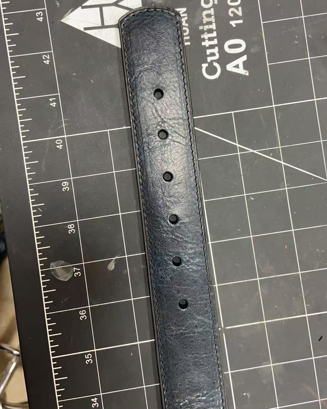 Cowhide belt