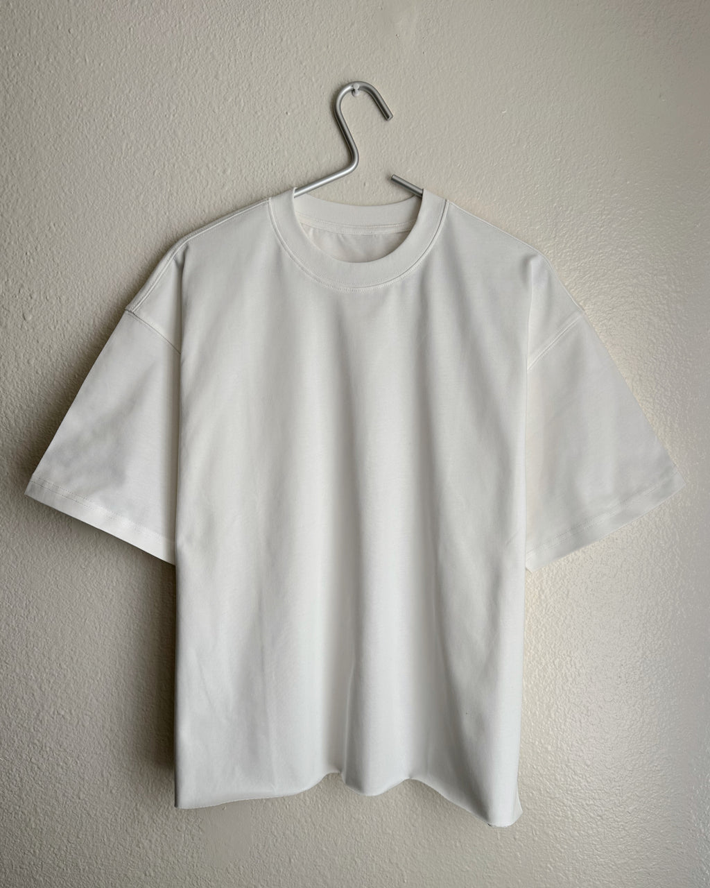 Oversized Raw Hem Tee