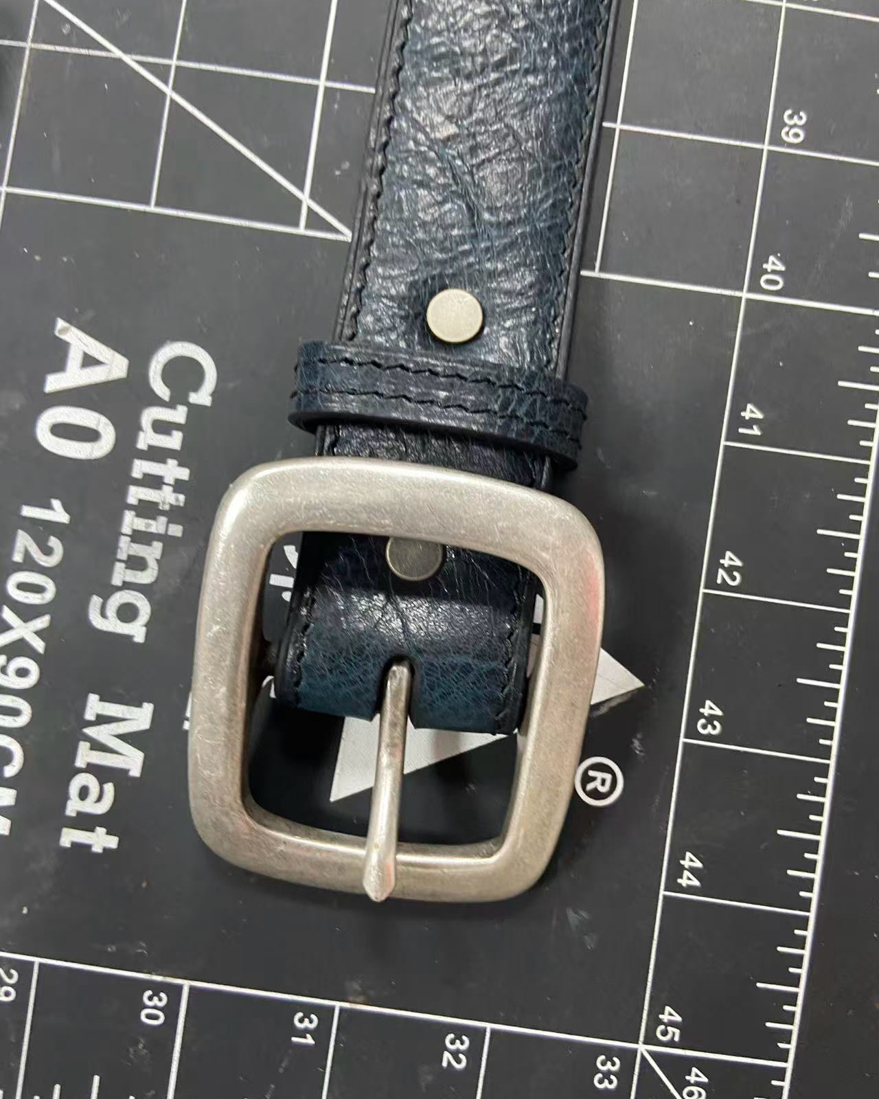 Cowhide belt