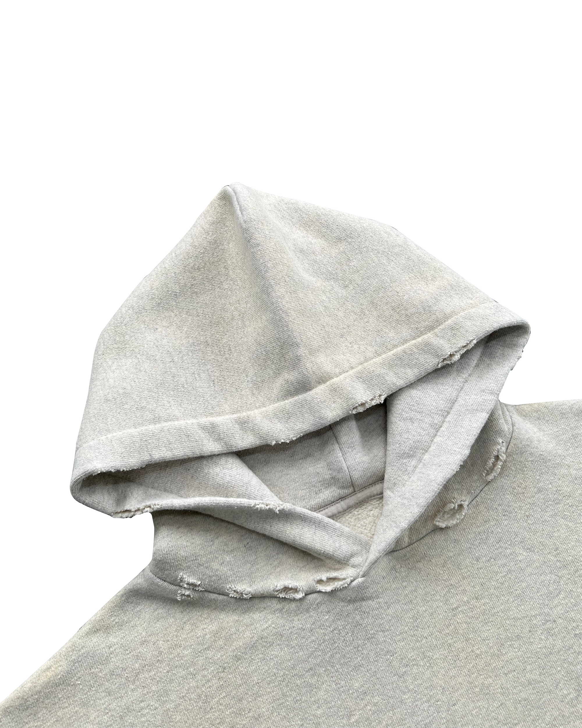 Oversized Cream Heather Pullover