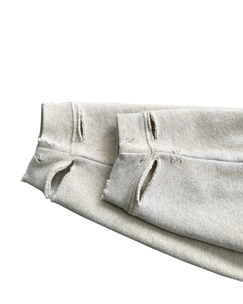 Oversized Cream Heather Pullover Samples