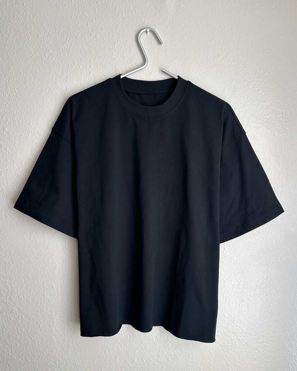 Oversized Raw Hem Tee