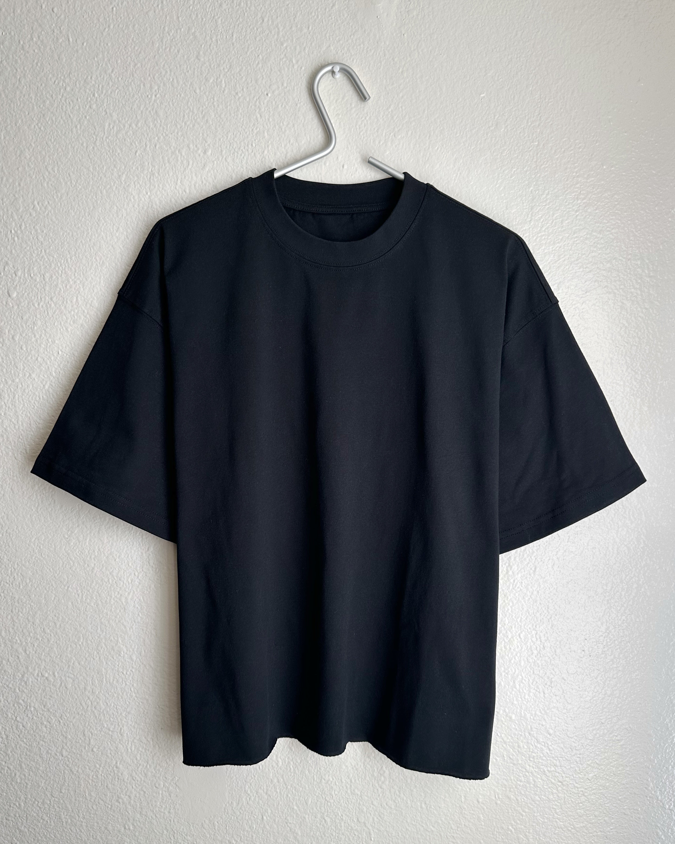 Oversized Raw Hem Tee