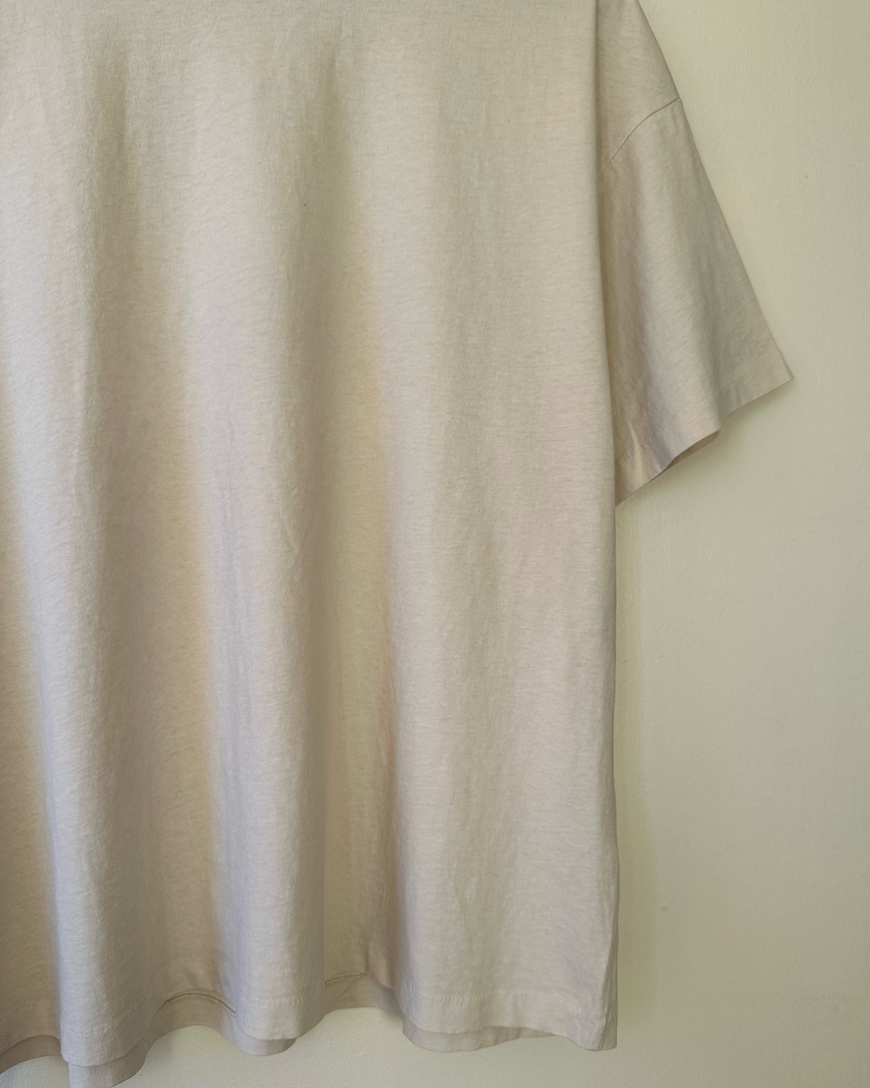 180GSM Vintage Tee Vintage Beige
