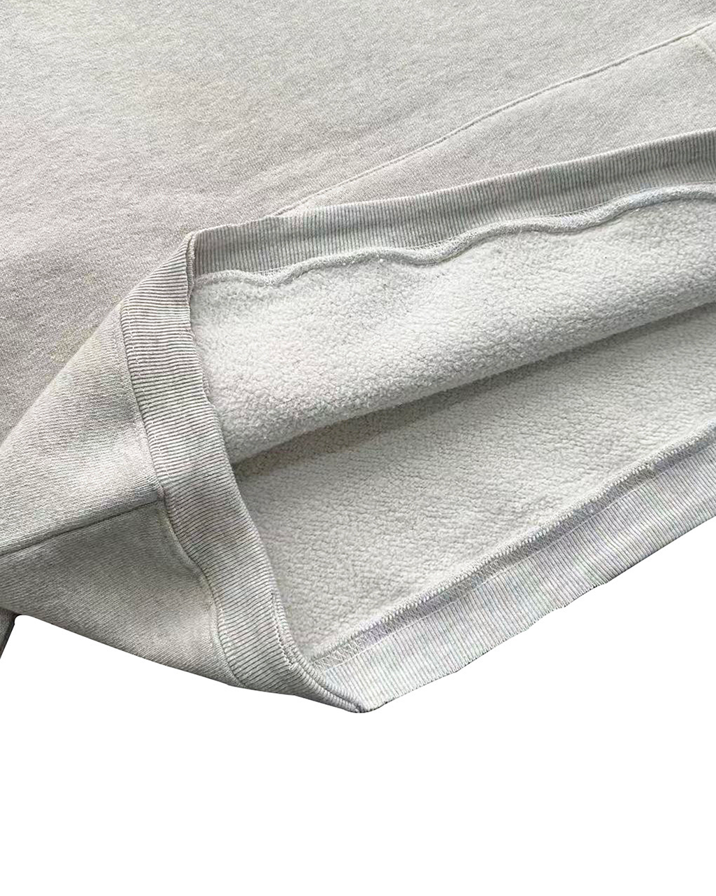 Oversized Cream Heather Pullover Samples