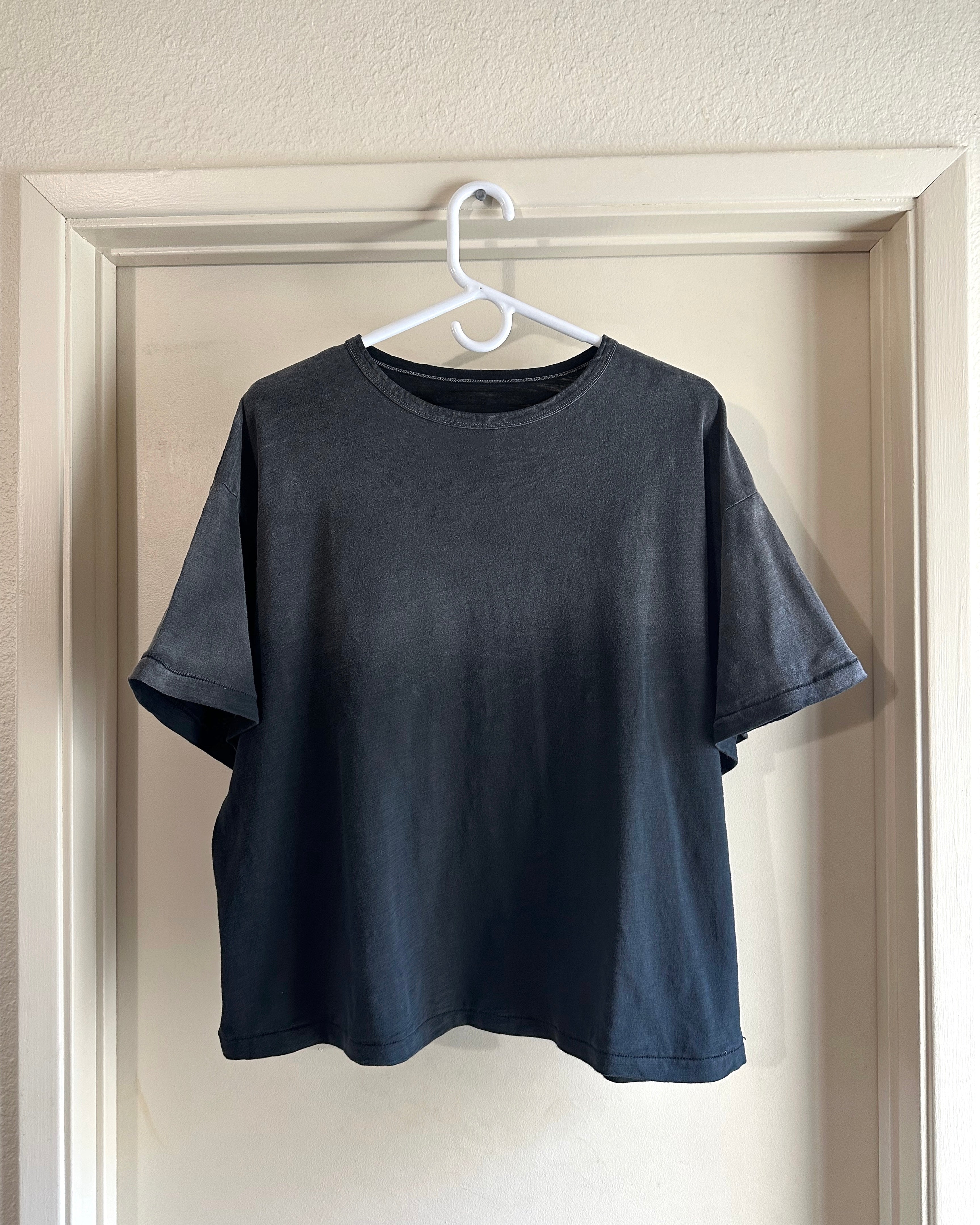 Boxy Sunfade Slub Tee