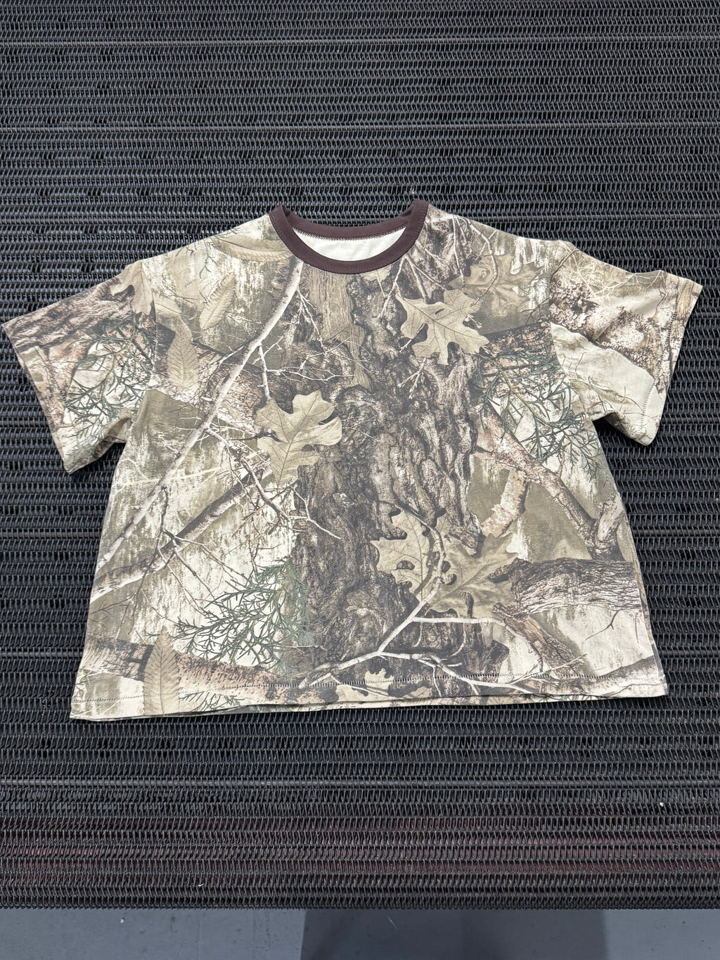 Ringer Camo Tee