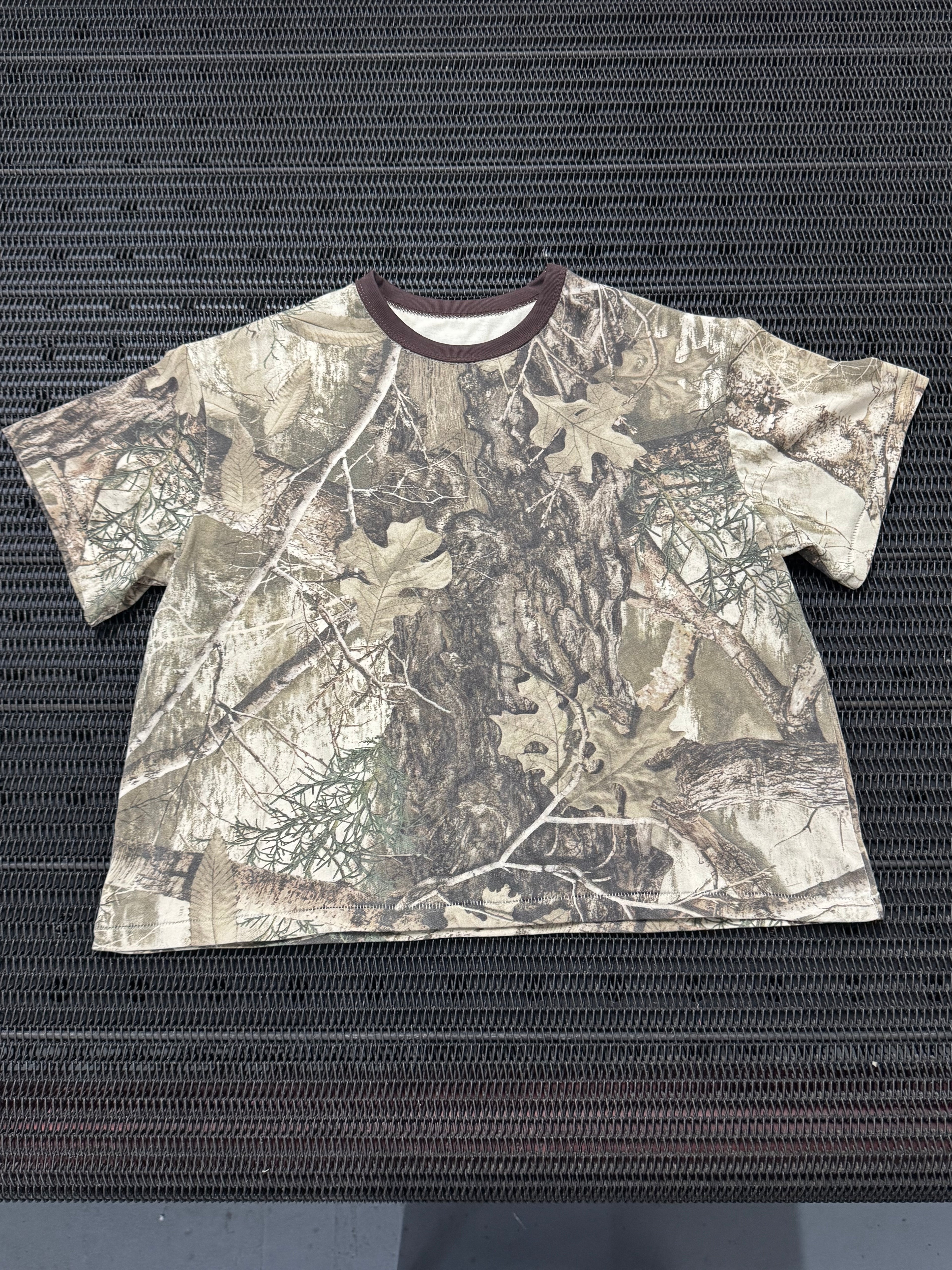 Ringer Camo Tee