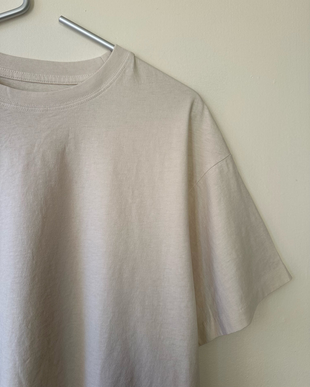 180GSM Vintage Tee Vintage Beige