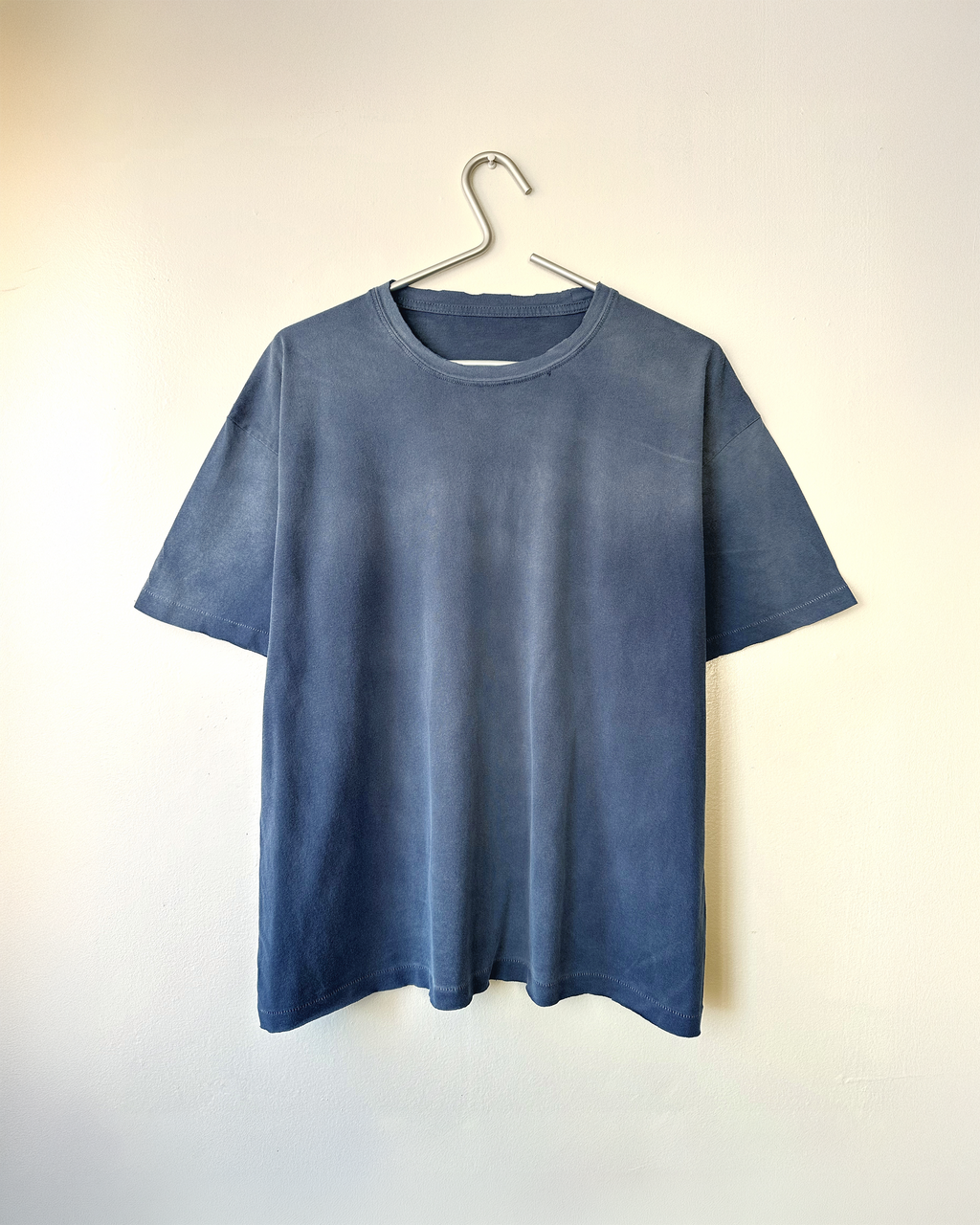 160GSM Sun Fade Tee Iron Blue