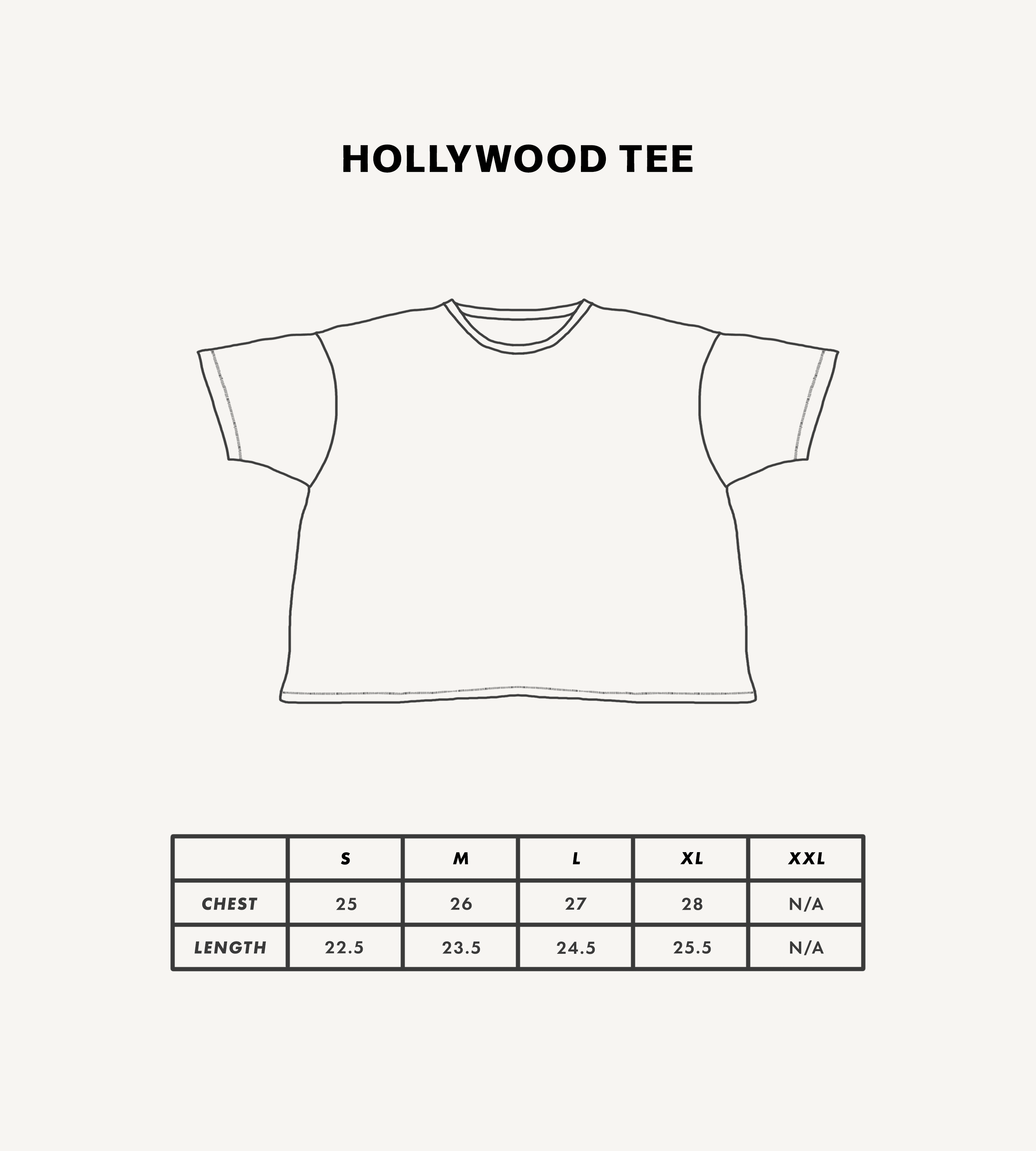 Hollywood Tee