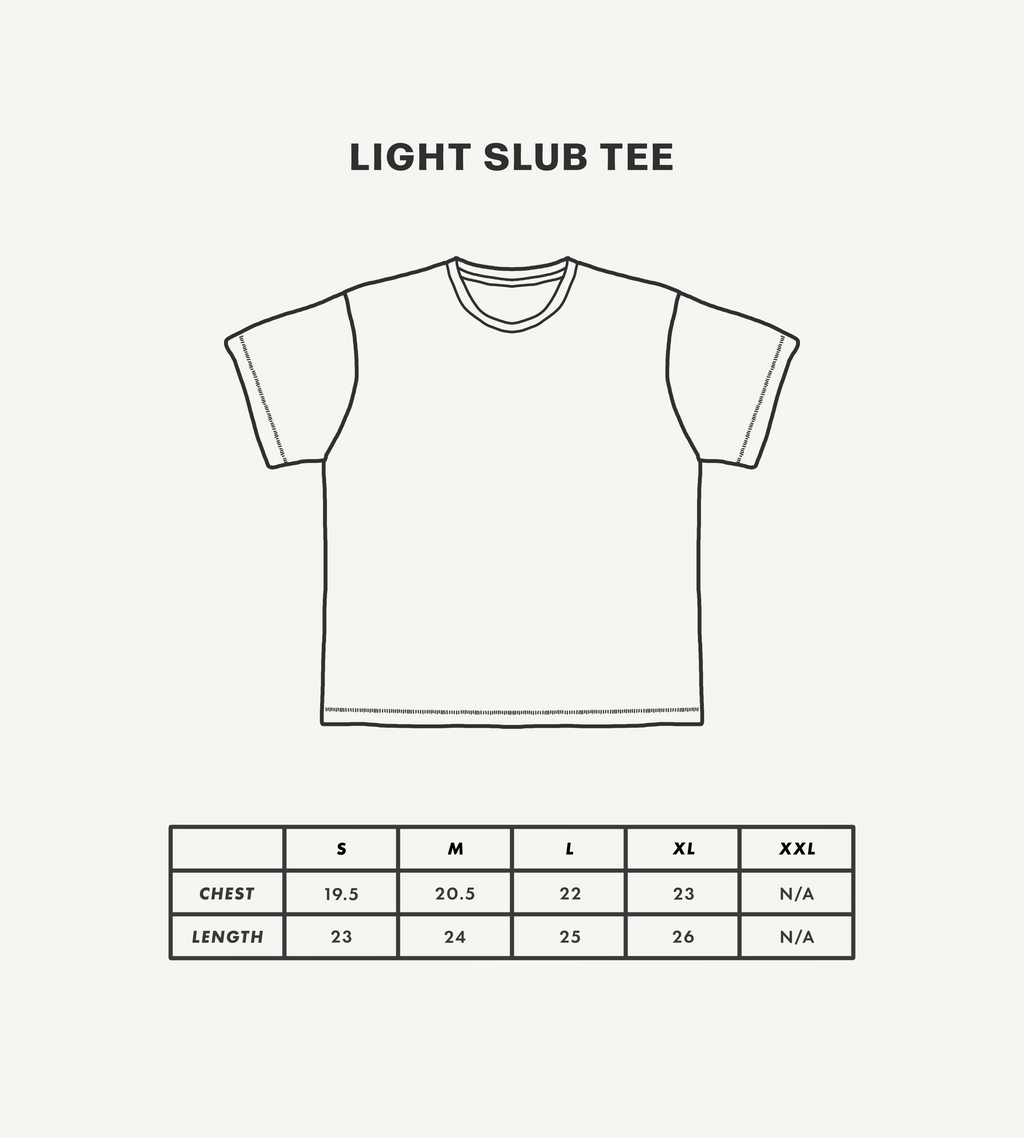 Light Slub Tee