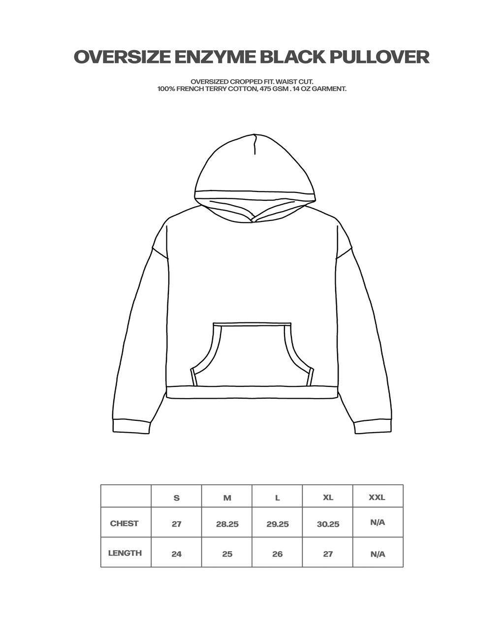 Core Wide Hoodie