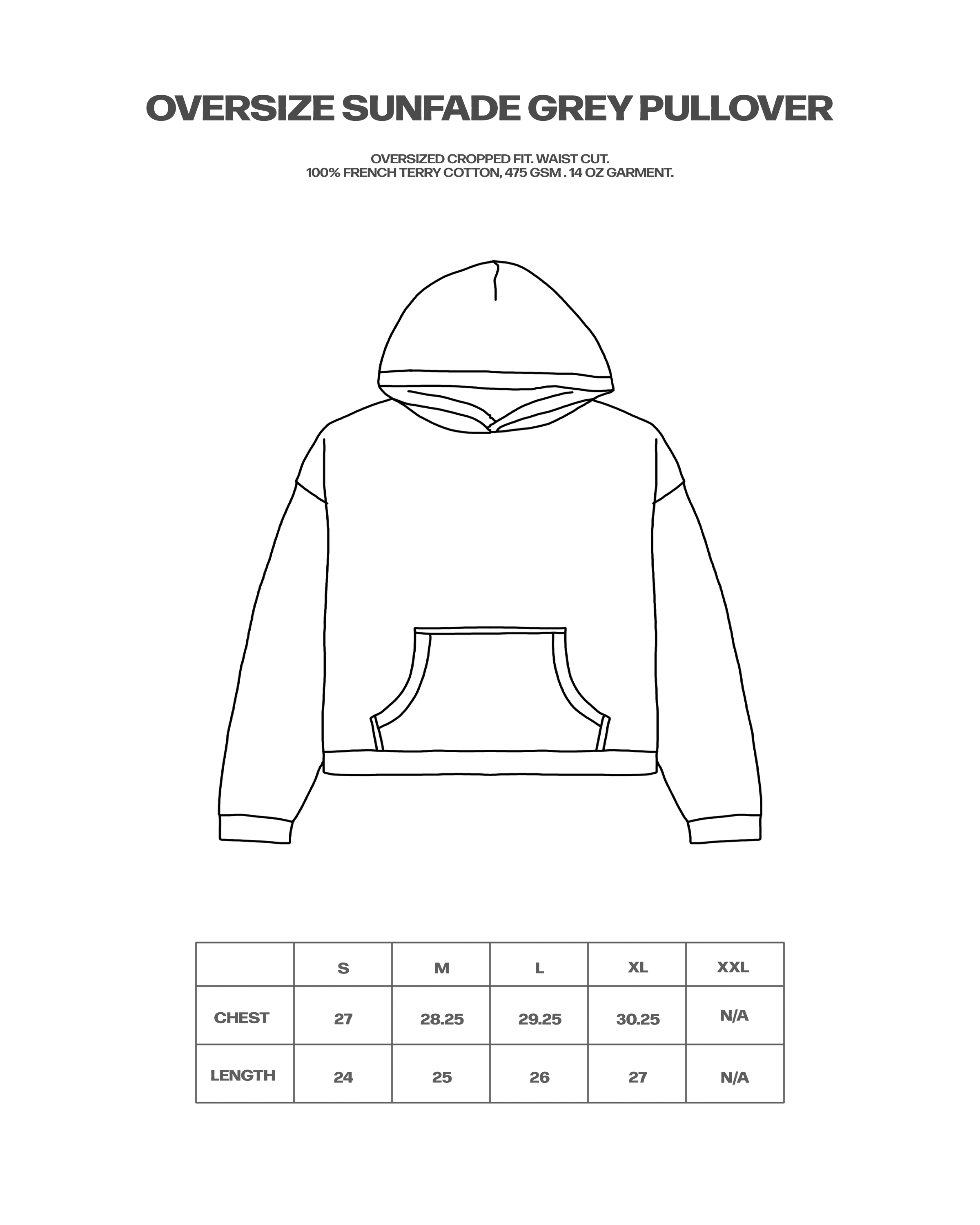Core Wide Hoodie