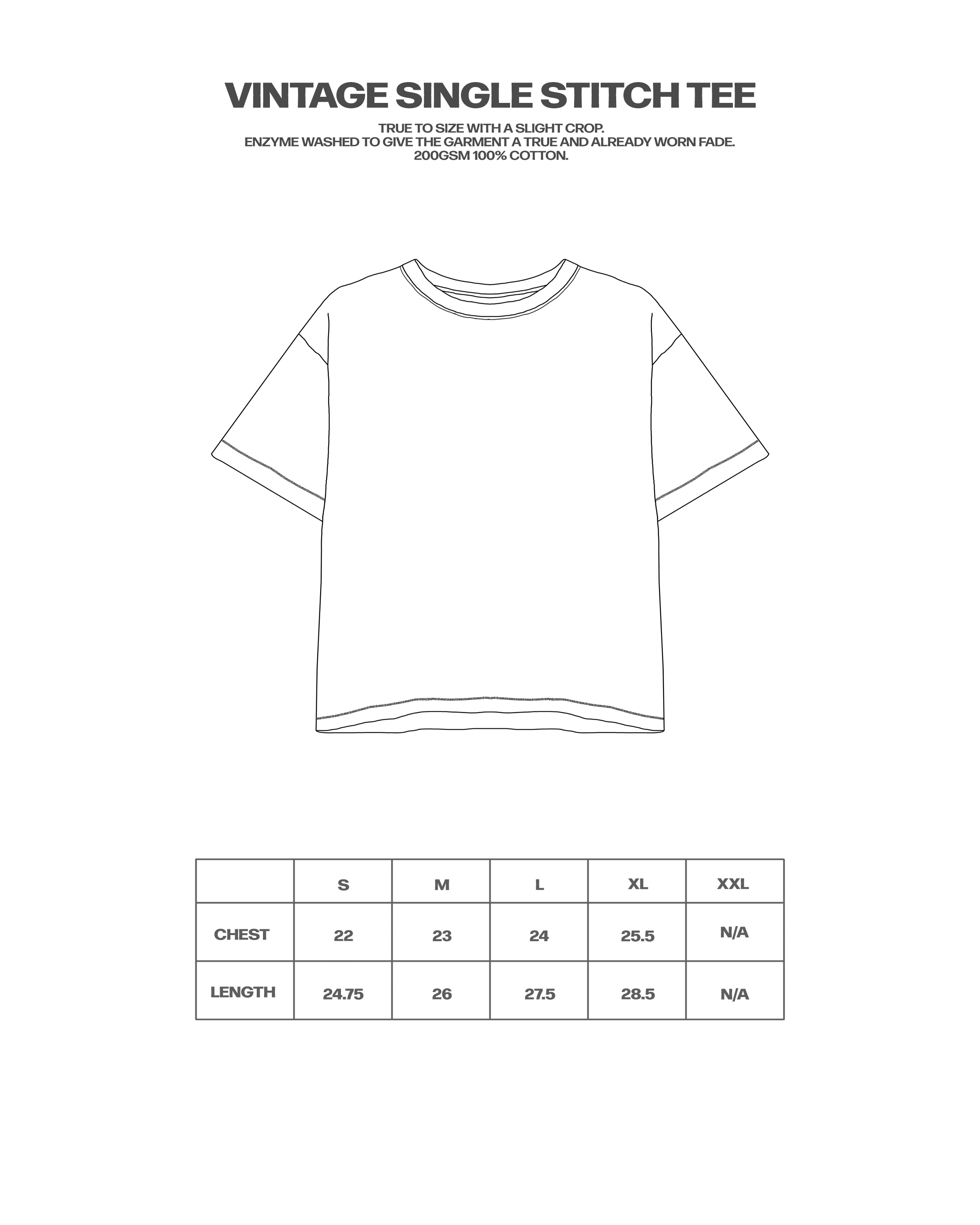 Vintage Single Stitch Tee