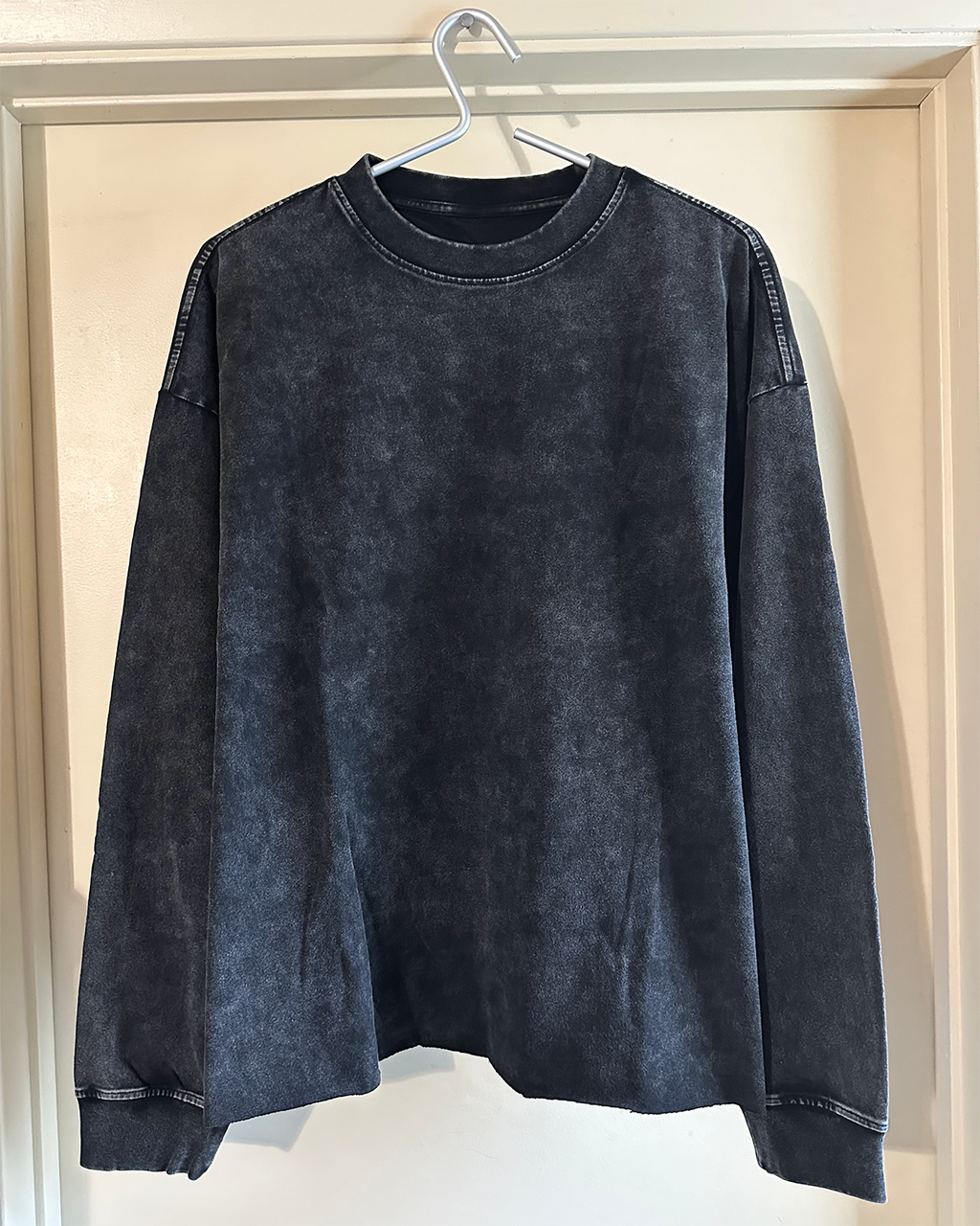 Raw Hem Boxy Long Sleeves