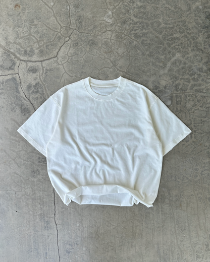 Distressed Boxy Cropped Tee v2 (wholesale)