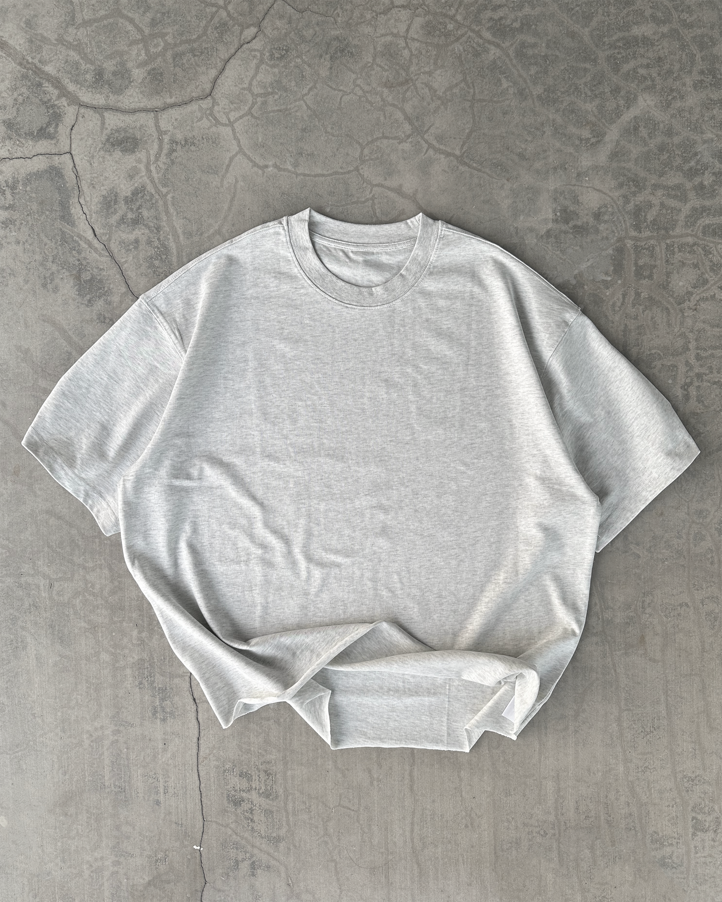 Distressed Boxy Cropped Tee v2 (wholesale)