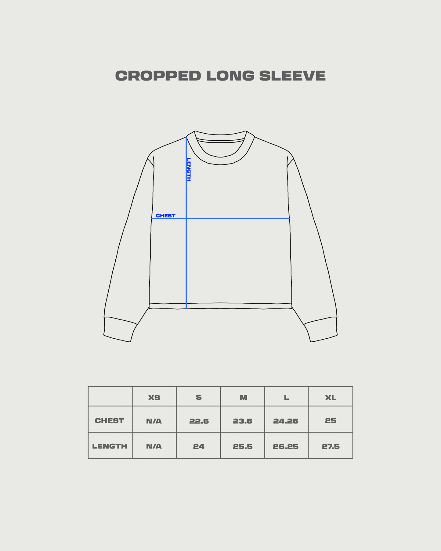 Cropped Long Sleeve